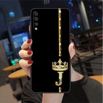 Dėklas, skirtas Samsung Galaxy A50 A70 A30 A20s A20e A10 A40 A10s A10e M52 M51 M31 M30s M21 telefono dangtelis rožinis auksinis 26 raidžių ABC Samsung A90 5G
