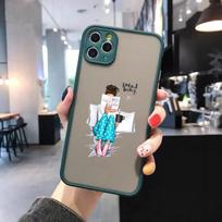 Knygų mergaitės kava telefono dėklas iPhone 14 13 12 11 Mini Pro Max XS X Max XR 8 7 Plus SE 2022 odos spalvos telefono dangtelis iPhone 14