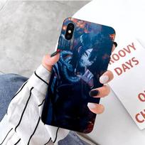 Iguro Obanai Demon Slayer Phone Case For IPhone 14 13 12 11 XS X 8 7 6 Plus Mini Pro Max SE 2022 Soft Black Phone Cover iPhone SE 2016 black
