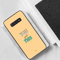 Inspirational English Phone Case For Samsung Galaxy S7 Edge Plus S9 S20Plus S20ULTRA S10lite S225G S10 Case samsungS22plus5G gray