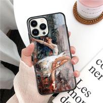 soft funda Ballet Dancer girl Phone Cover For iphone 14pro 11pro 12 13pro max 5s 6s xs 7 8plus SE xr 12mini Coque Cases Iphone 5 5S