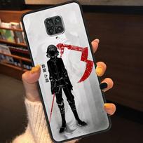 Anime Tokyo Ghouls dėklas Xiaomi Redmi Note 9S 9 8 10 Pro 7 8T 9A 9C 8A 7A 6 6A juodas minkštas telefono dangtelis 9T K40 Funda Coque Capa Redmi Note 10 5G