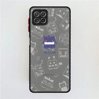 Pokemon Mielas Anime Matinis Dėklas Samsung Galaxy A52 A12 A51 A32 A21s A71 A32 5G A12 A22 A53 A70 A50 A30 Kietas Telefono Korpusas Samsung A73 5G gray