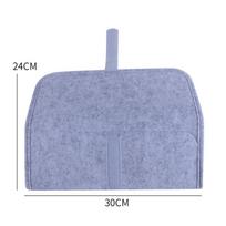 Travel Hair Straightener Storage Bag Curling Iron Pouch Heat Resistant Mat Pad Portable Fold Protective Case Hair Styling Tool gray