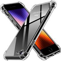Storas Atsparus Smūgiams Silikoninis Skaidrus Telefono Dėklas iPhone SE 2022 SE 2020 8 7 Plus 6s Plus 6s 5 XR XS Max Apsauginis Dėklas Galinis Dangtelis For iPhone 6 skaidri