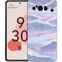Phone Case For Google Pixel 8 A 7 6 Pro 6A 5G Black Soft Shockproof Back Cover Silicone TPU Shell Coque Cartoon Printed Pixel 8 Pro
