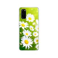 silikoninis telefono dėklas samsung galaxy S20 PLUS Ultra S10 lite dėklas samsung note 10 plus lite keturlapis boružėlė ramunėlė Samsung note 10 plus