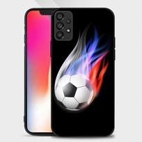 Ugnies Futbolo Futbolo Kamuolio Telefono Dėklas Samsung Galaxy S22 S23 Ultra S21 S20 FE Plus Note 20 Minkštas Viršelis Samsungs30ULTRA