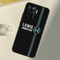 Lewis Hamilton 44 Case For OPPO A53 A53S 2020 A5 A9 A31 A52 A72 A94 A74 A54 A83 A91 A93 A16 A15 Back Coque OPPO A53S 2020 gray