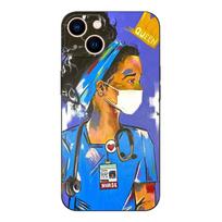 Black Tpu Case For Huawei Honor X8 50 Lite Pro 10 lite Nova 5t 8 9 Pro 4G 5G 8i Cover nursing art drawing Honor 10 lite black