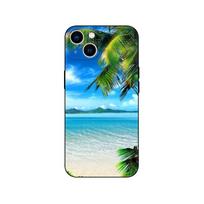 Black Tpu Case For Xiaomi POCO M4 Pro 4G 5G X3 NFC X4 Pro 5G F3 F4 GT Case Back Cover Summer Palm Tree POCO M4 Pro 5G