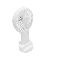 Handheld Mini Small Fan Creative USB Charging 3 Wind Speed Low Noise Desktop Office Student Refrigeration Small Fan mėlyna