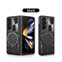 Protective Cover for Samsung Galaxy Z Fold 6 5 4 Case Stand Holder Lens Protection Shockproof Shell Holder Magnetic For Samsung Z Fold 6 juoda