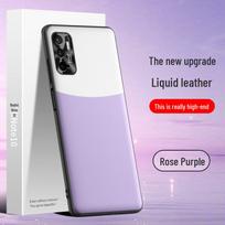 Redmi Note 10 Skystos odos apsauginis dėklas nuo kritimo, vientisas dizainas Redmi Note 10 mėlyna/balta