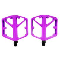 Aluminio lydinio dviračio pedalų krepšiai Dviračio priedai violetinė