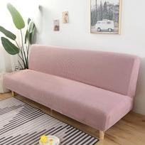 Naujas Pure Color universalus kukurūzų sofos čiužinio užvalkalas Visiškai padengtas dulkių dangtelis japoniškas elastingas sofos užvalkalas S:120-155cm
