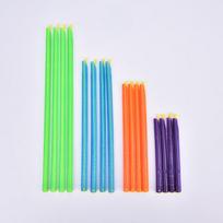 Plastikinio maišelio spaustuko sandariklio laikymo maišelio buitinio sandariklio spaustukas užkandžių lazdelės spaustukas 16PCS green