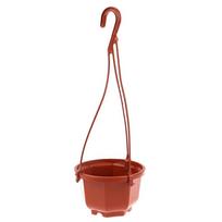 1 vnt. pakabinamas aštuonkampis gėlių vazonas, plastikinis gėlių, sukulentų, orchidėjų pakabinamas vazonas kava