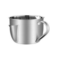 Oil Filter Kettle Heatable Not Easily Deform Non-slip Handle Double-mouth Leak-proof High Capacity Oil Strainer Pot Kitchen Gadget sidabras
