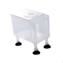Akvariumo filtrų dėžutės priedai Universalus vėžlys Tank Small Pond Skimmer Fish Water Pump Small White