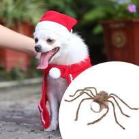 Halloween Pet Costume Clothes Outfits Holiday Apparel Cosplay Dog Cats Horror Brown black