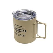 Camping Cup Mug Double Wall Vacuum Insulated 304 Stainless Steel Drinkware Outdoor for chaki