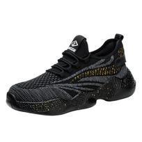 Labor Insurance Shoes Men's Anti-smashing and Anti-piercing Old Insurance Work Shoes Steel Baotou Safety Protective Shoes 38