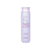 MASIL 5 SALON NO YELLOW SHAMPOO 300 ml,  Kbeauty, Korean cosmetics, sample