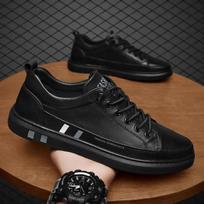 New Breathable Flat Casual Shoes Fashion One Pedal Loafers High End Brand Shoes Men Soft Bottom Elastic Force Men's Sneakers 39