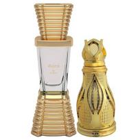 Ajmal Aura Concentrated Perfume Oil Floral Fruity Alcohol-free Attar 10ml for Unisex , Alcohol-free Attar 18ml for Unisex white
