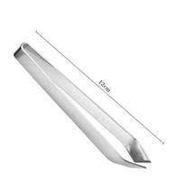 1PC Stainless Steel Fish Bone Tweezers Pincer Clip Puller Remover Tongs Fish Bone Plucking Clamp Kitchen Gadgets Tools sidabras