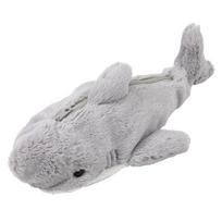 Cartoon Plush Shark Pen Bag Pencil Case Kawaii Doll Back To School Storage Bag Student Stationery School Supplies