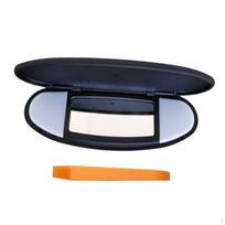 51167361833 Automobilio saulės skydelio veidrodėlio dangtelio remonto dalys Premium Lengvas montavimas Makiažas juoda