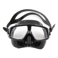 Convenient Snorkeling Mask Snorkel Scuba Diving Goggles w/ Anti-fog Coated Glass Snorkel Diving Mask Gift for Men Women