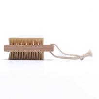 Hemu Pig Brush Double-sided Sideburns Body Brush Nail Brush One Size geltona