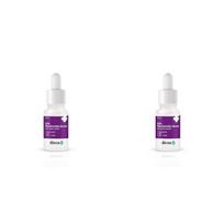 The Derma Co 10% Niacinamido veido serumas nuo aknės randų ir aknės pažeistai odai, skirtas unisex, 10 ml (Dermaco) (Pakuotėje 2 vnt)