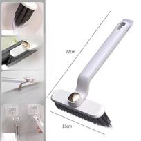 Bathroom Toilet Floor Brush No Dead Corners Hard Hair Tile Cleaning Brush Toilet Floor Brush Window Scraper 22*13cm balta