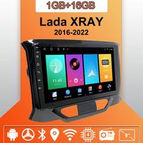 Automobilio radijas Android Auto Carplay Lada XRAY 2016-2022 Multimedia grotuvas Pagrindinis blokas Stereo GPS navigacija BT WIFI 1+16GB 1+16GB orange
