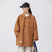 Spring and Autumn Men's Jacket Hong Kong Style Brand Fashion Casual Couple Jacket M