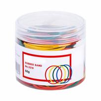 Spalvingas guminis žiedas iš karvės odos guminės juostos Aukštos elastinės latekso gumos žiedas