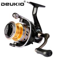 DEUKIO Žvejybos ritės 2000-7000 serijos įsukama rankena sukasi ritė Max Drag 10KG Tinka žvejybos reikmenims karpių tiekimo ritė AWS2000 black