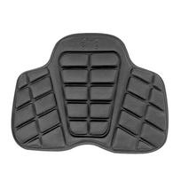 Gelinė motociklo sėdynės pagalvė Motociklo dekompresinė pagalvėlė tinklelis, kvėpuojantis sėdynės pagalvėlė, neslysta 3D Motorcycle Seat Cushion juoda