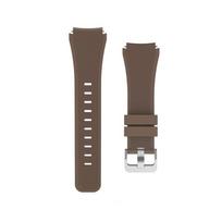 Klasikinis 22 mm silikoninis dirželis Samsung Watch 3/Gear S3 Frontier/Huawei Watch 4/4 Pro/GT3 sportinei apyrankei, skirtas Amazfit GTR/Stratos/Pace For 22MM brown