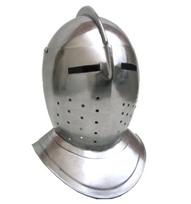 15th Century European Bascinet Helmet- 18 Gauge Steel for LARP Reenactment