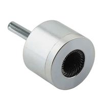 Copper Pipe Cleaner Electric Drill Pipe Cleaner Metal Pipe Cleaning Brush gray