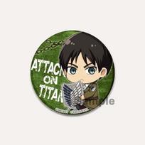 32/44/58mm Ataka prieš Titanus Anime Ženkliukas Erenas Levi Armin Arlertas Ervinas Apvalios Sagės Kuprinei Drabužiams Animaciniai Cosplay Smeigtukai Gerbėjų Dovanos 32mm