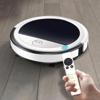 Šlapias ir sausas buitinis prietaisas Išmanusis grindų valymo robotas dulkių siurblys ir vandens robotas šluota šluota šluota balta
