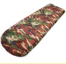 Aukštos kokybės medvilninis kempingo miegmaišis lauke (180+30)*75 cm vokai armijos kariniai kamufliažiniai nešiojami miegmaišiai 1800g