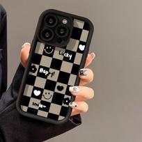 Telefono dėklas, skirtas iPhone 16 13 11 Pro Max iPhone 11 13 16 Samsung S24 Ultra Samsung A54 Redmi note 12 11 Infinix Case iPhone 7&8 juoda