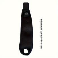 USB Rechargeable Heated Wrist Support Wrap, Heating Pad for Men and Women, Professional Massage Equipment for Hands Single black